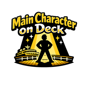 Main Character on Deck - Bordered Artwork