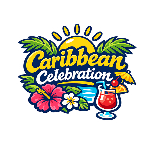 Caribbean Celebration - Bordered Artwork