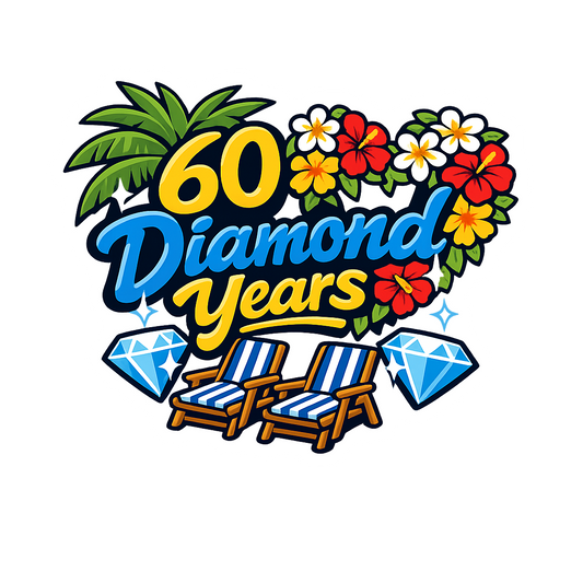 60 Diamond Years - Bordered Artwork