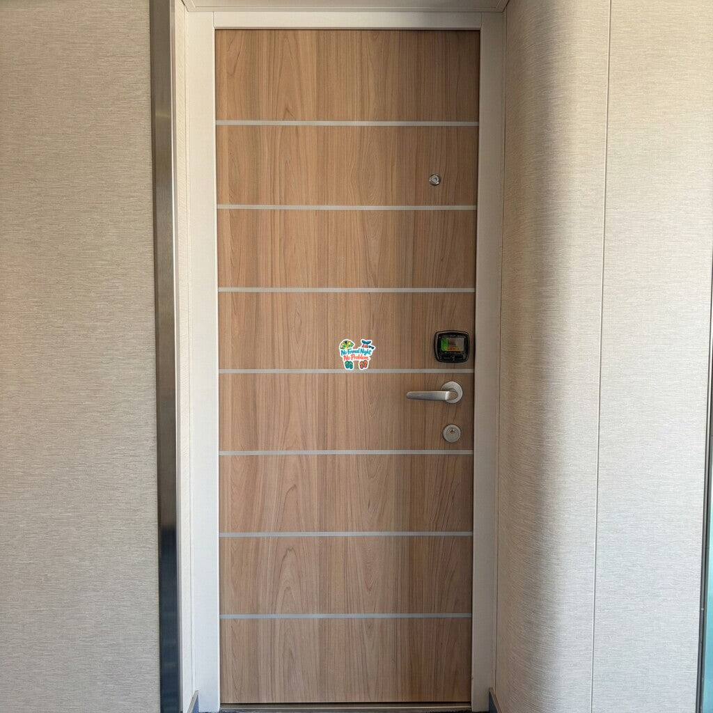 No Formal Night No Problem - Door Style Mockup