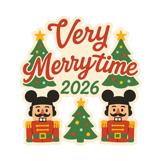 Very Merry Christmastime 2026 - Bordered Artwork