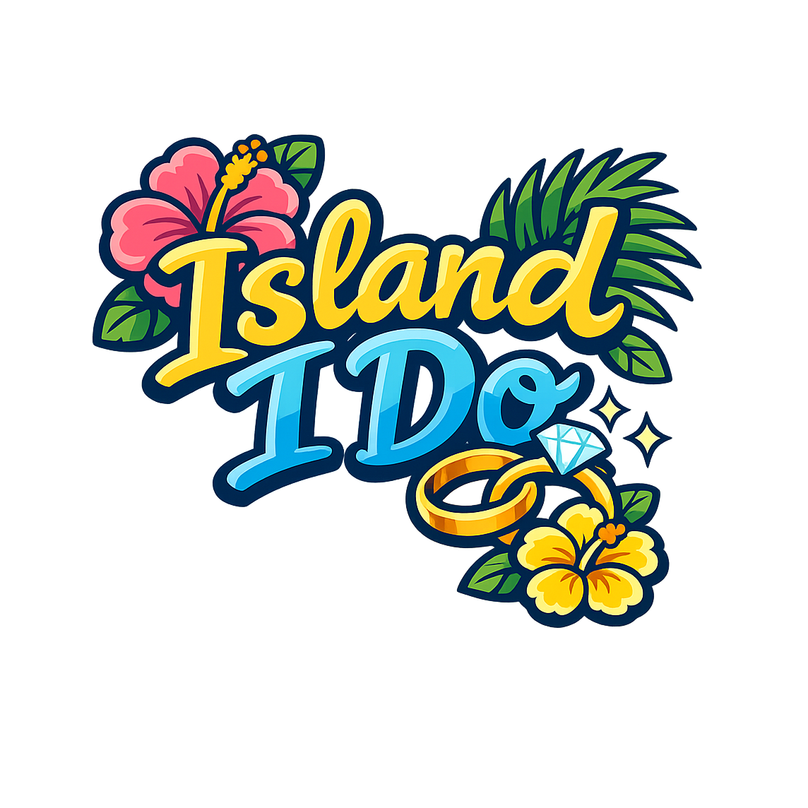 Island I Do - Bordered Artwork