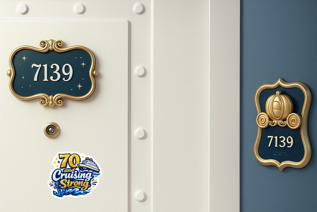 70 and Cruising Strong - Door Style 2 Mockup