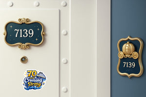 70 and Cruising Strong - Door Style 2 Mockup
