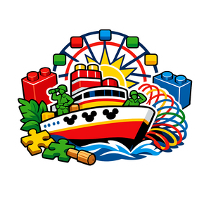Toy Carnival Cruise - Bordered Artwork