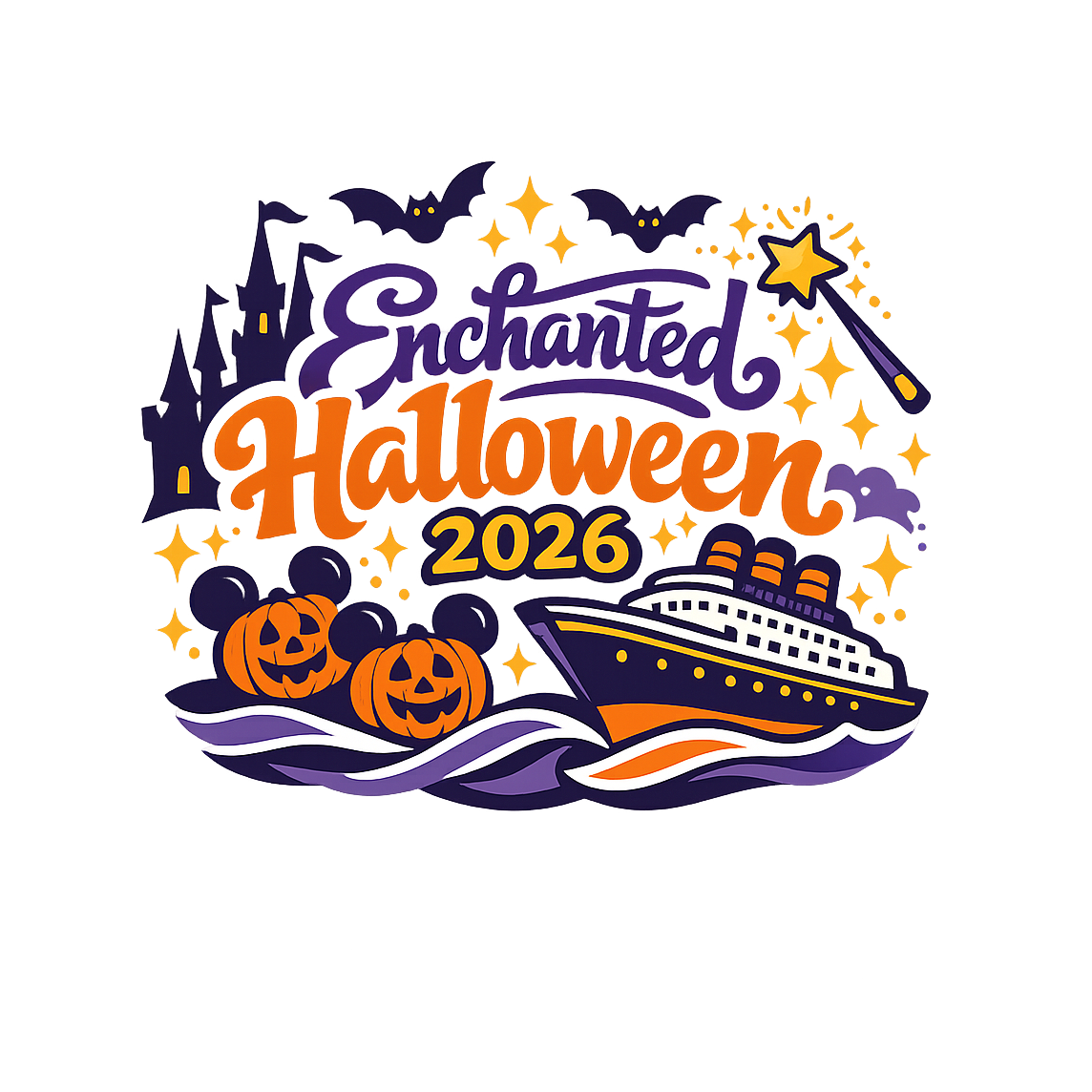 Enchanted Halloween 2026 - Bordered Artwork