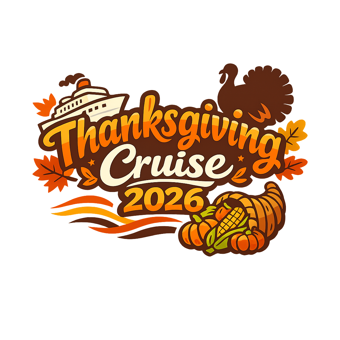 Thanksgiving Cruise 2026 - Bordered Artwork