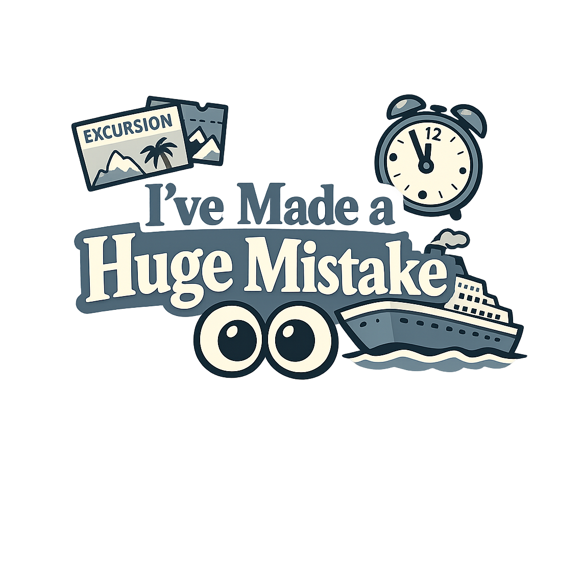 Ive Made a Huge Mistake - Bordered Artwork