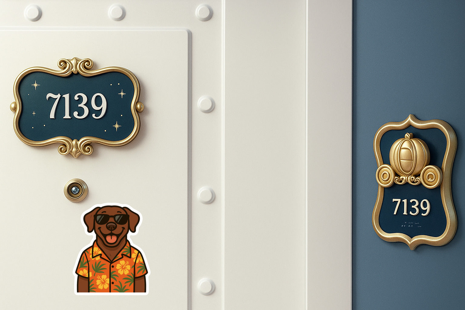 Tropical Chocolate Lab - Door Style 2 Mockup