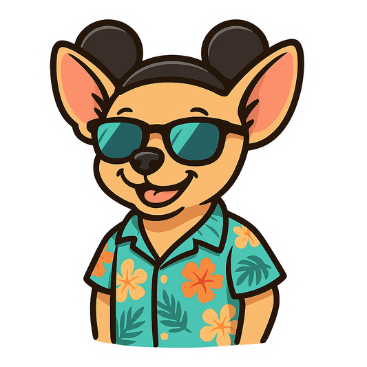 Magic Fawn Chihuahua - Bordered Artwork
