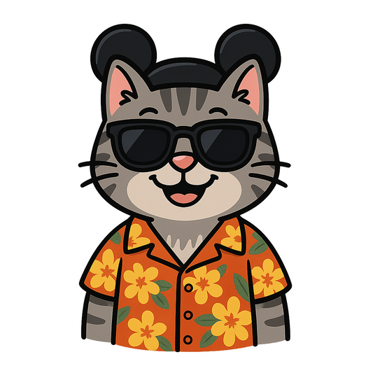 Magic Gray Tabby - Bordered Artwork
