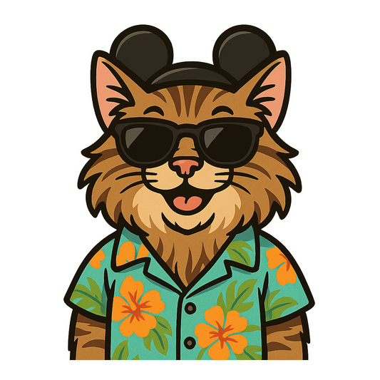 Magic Maine Coon - Bordered Artwork