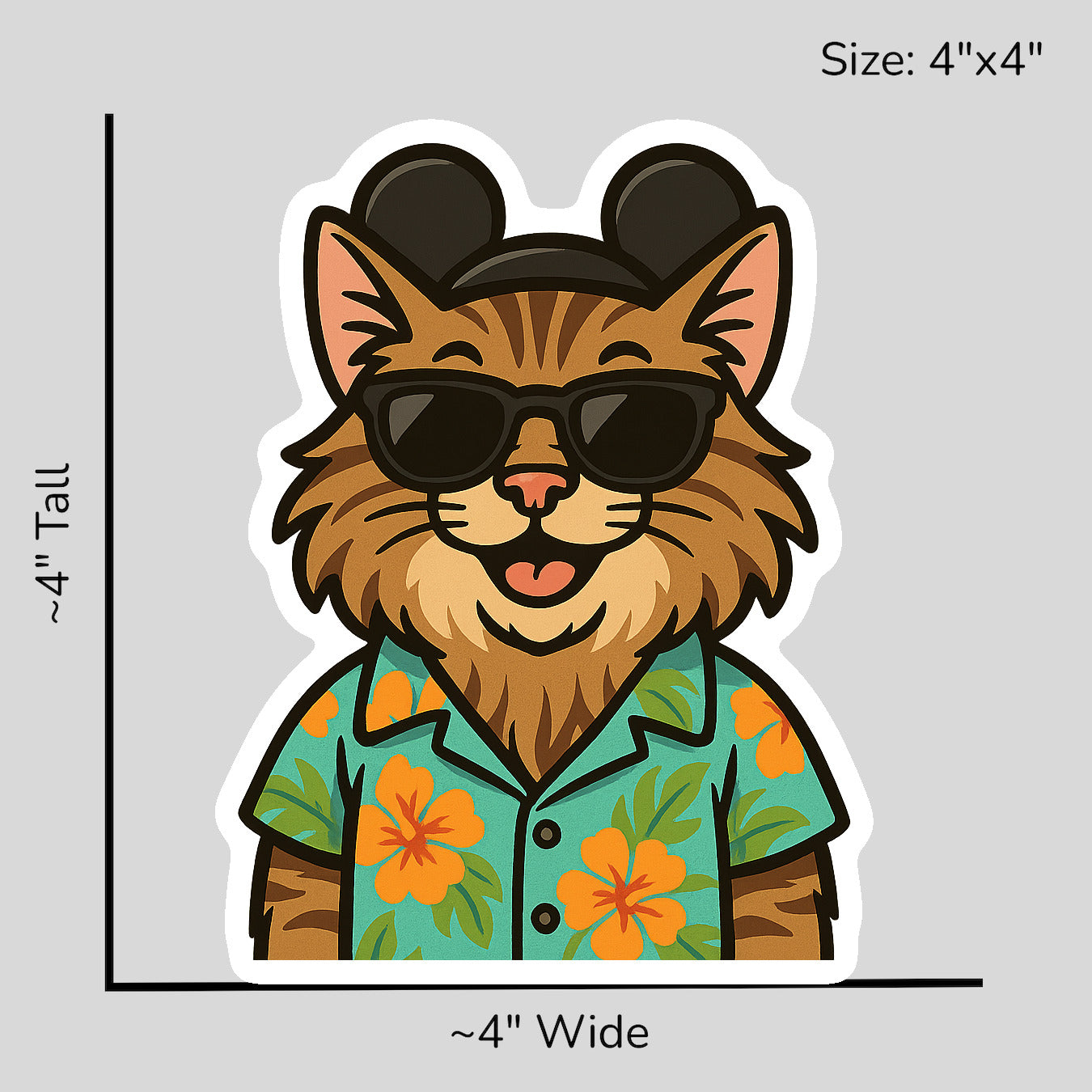 Magic Maine Coon - Size Reference Mockup
