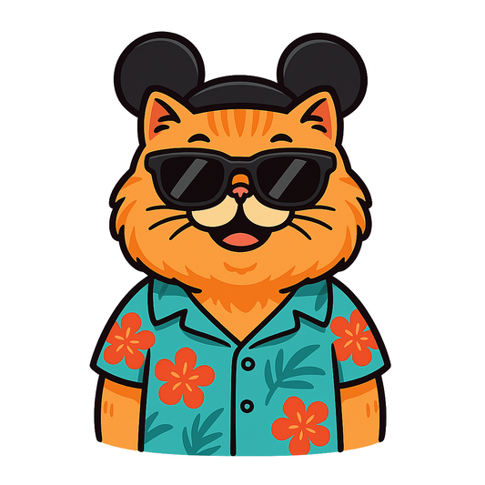 Magic Orange Persian - Bordered Artwork