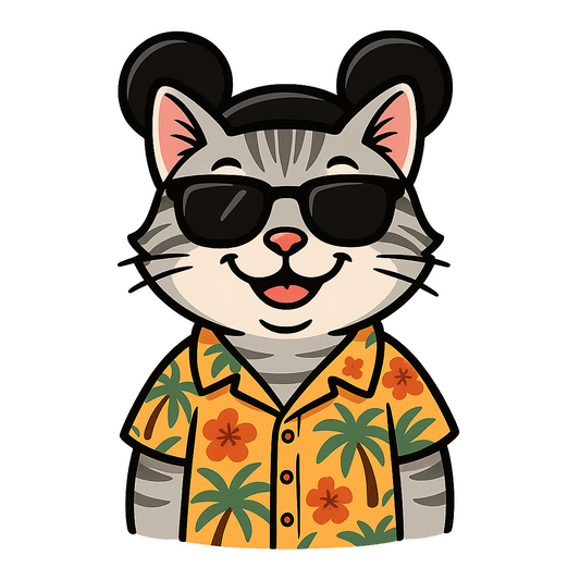 Magic American Shorthair - Bordered Artwork