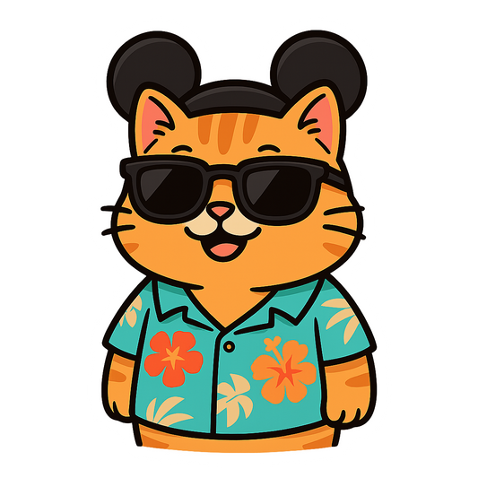Magic Munchkin Cat - Bordered Artwork