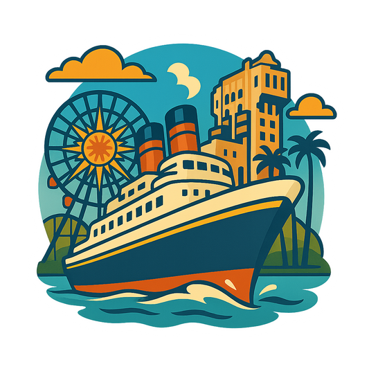 Adventure Bay Cruise - Bordered Artwork
