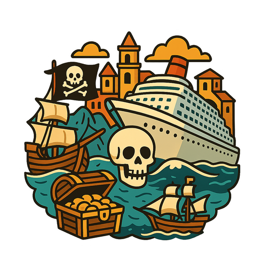 Pirates' Ocean Quest - Bordered Artwork