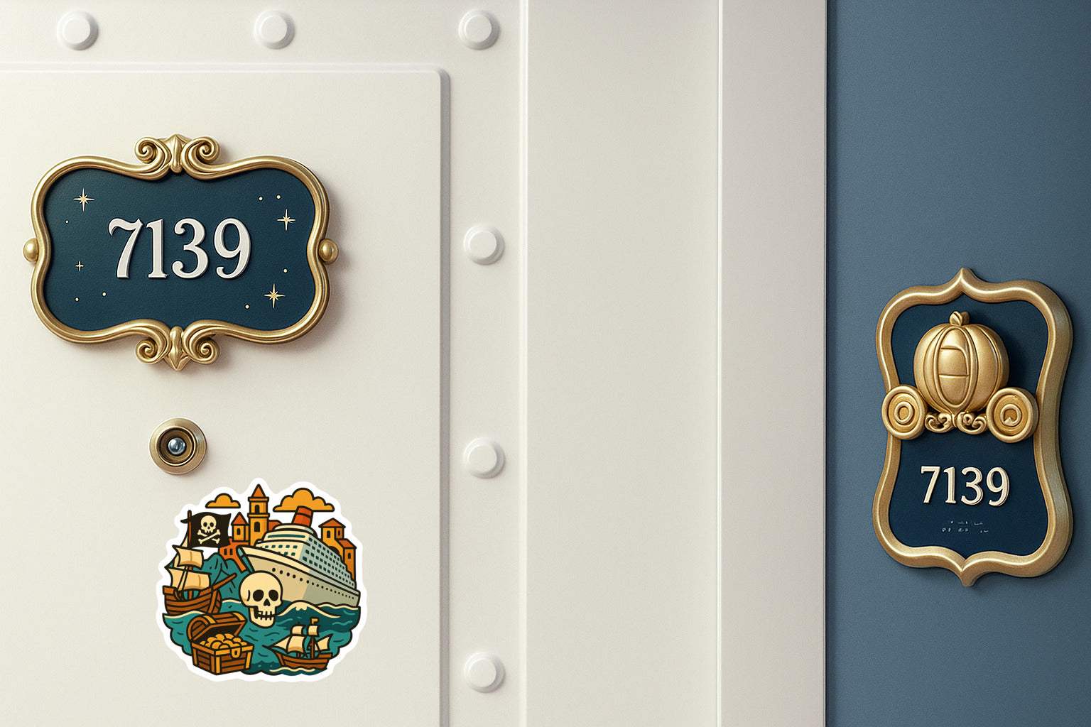 Pirates' Ocean Quest - Door Style 2 Mockup