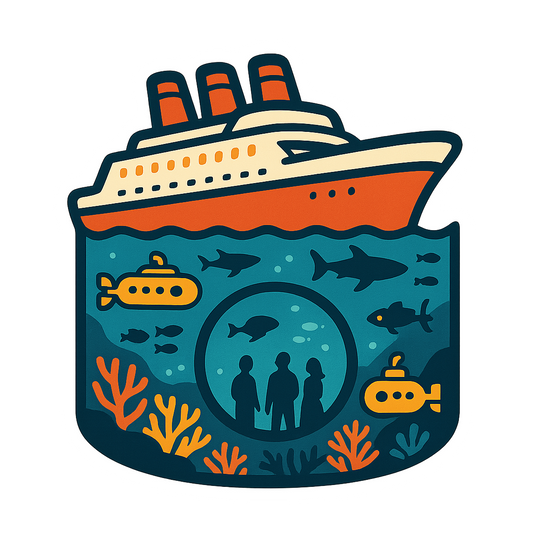 Ocean Explorer Voyage - Bordered Artwork