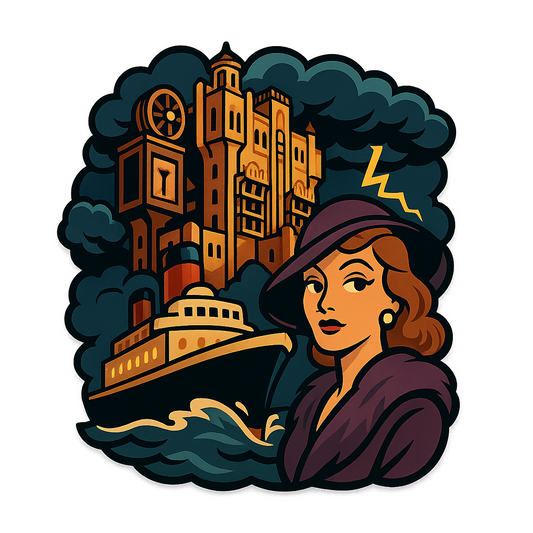Hollywood Tower Cruise - Bordered Artwork
