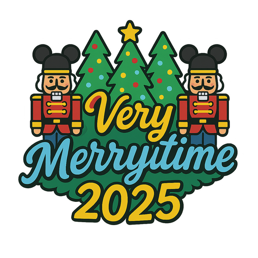 Very Merry Christmas Time 2025 - Bordered Artwork
