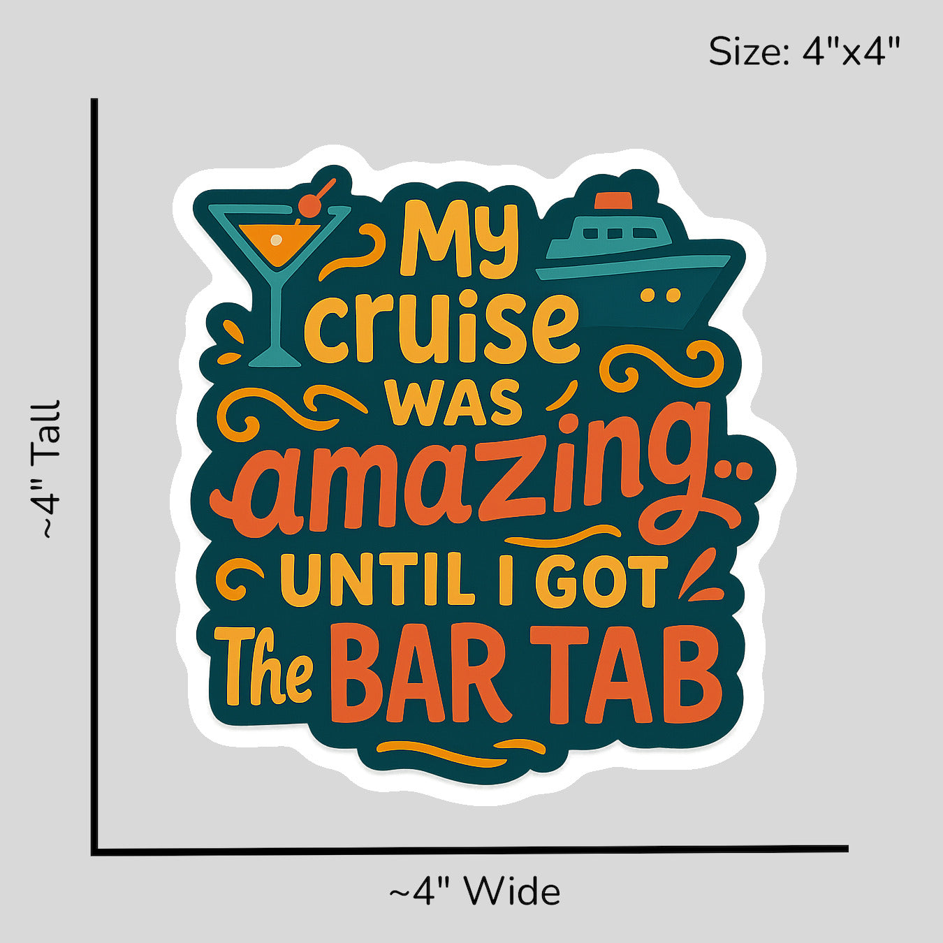 Bar Tab Shock - Size Reference Mockup