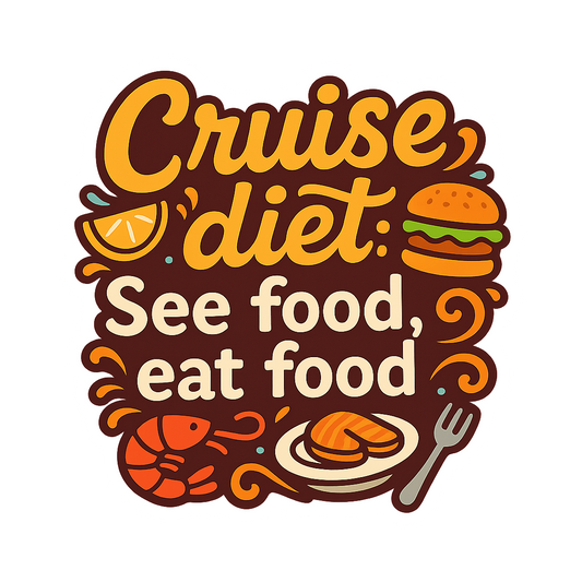 See Food Diet - Bordered Artwork