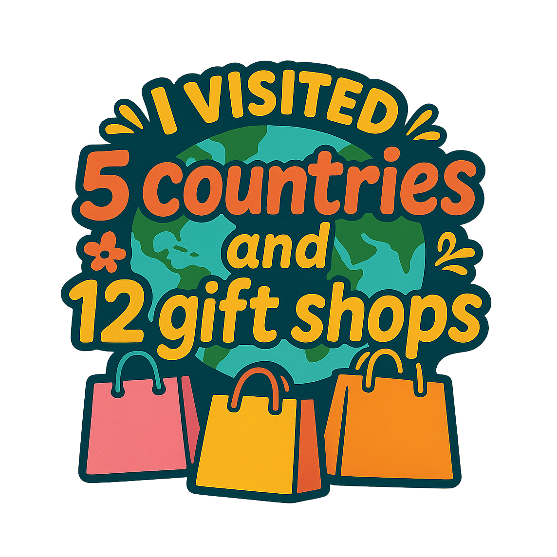 Gift Shop Explorer - Bordered Artwork