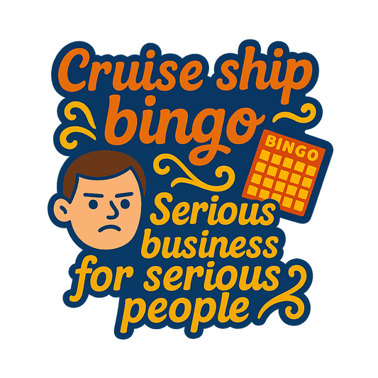 Serious Bingo Business - Bordered Artwork