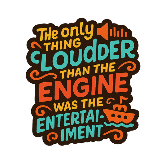Engine vs Entertainment - Bordered Artwork