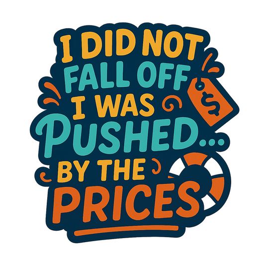 Pushed by Prices - Bordered Artwork