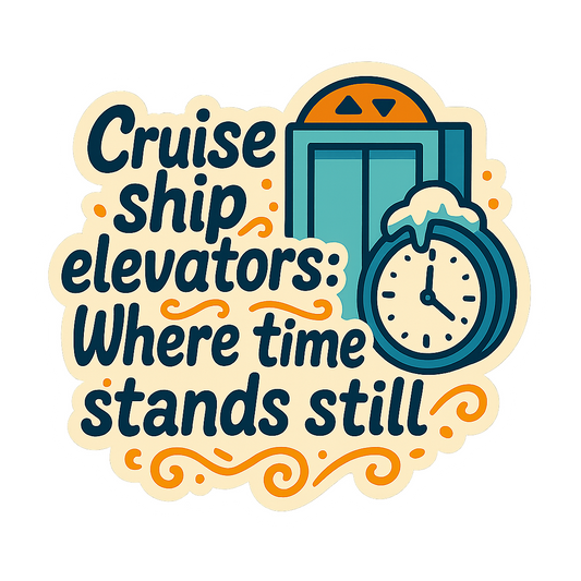 Time Stands Still Elevators - Bordered Artwork