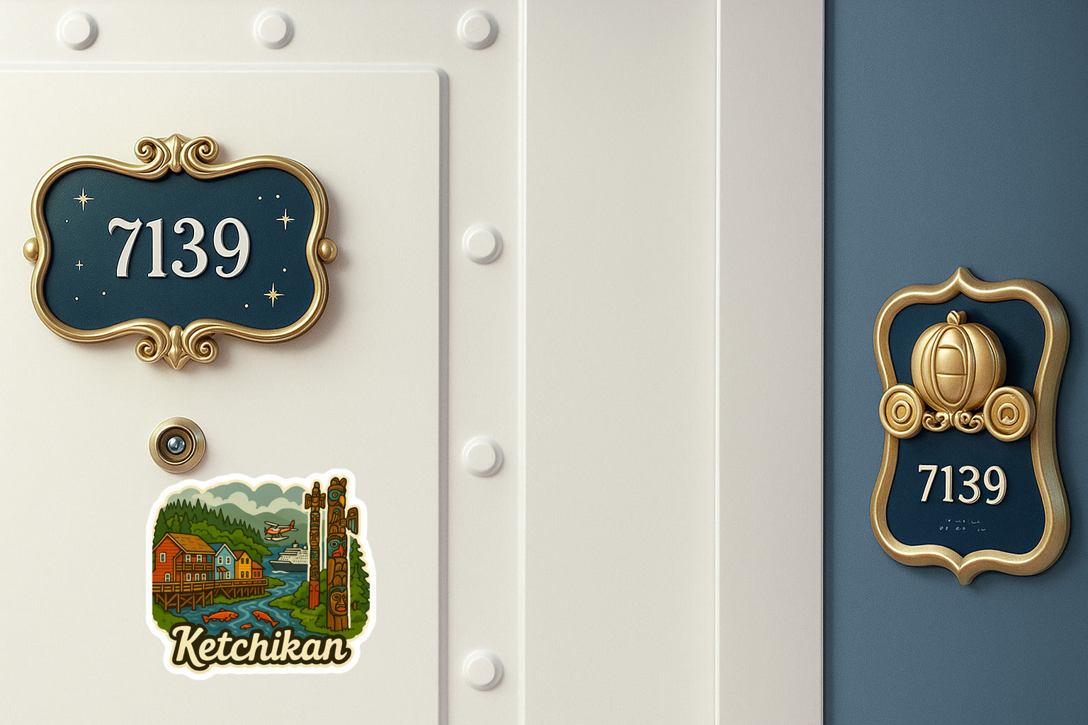 Scenic Ketchikan - Door Style 2 Mockup