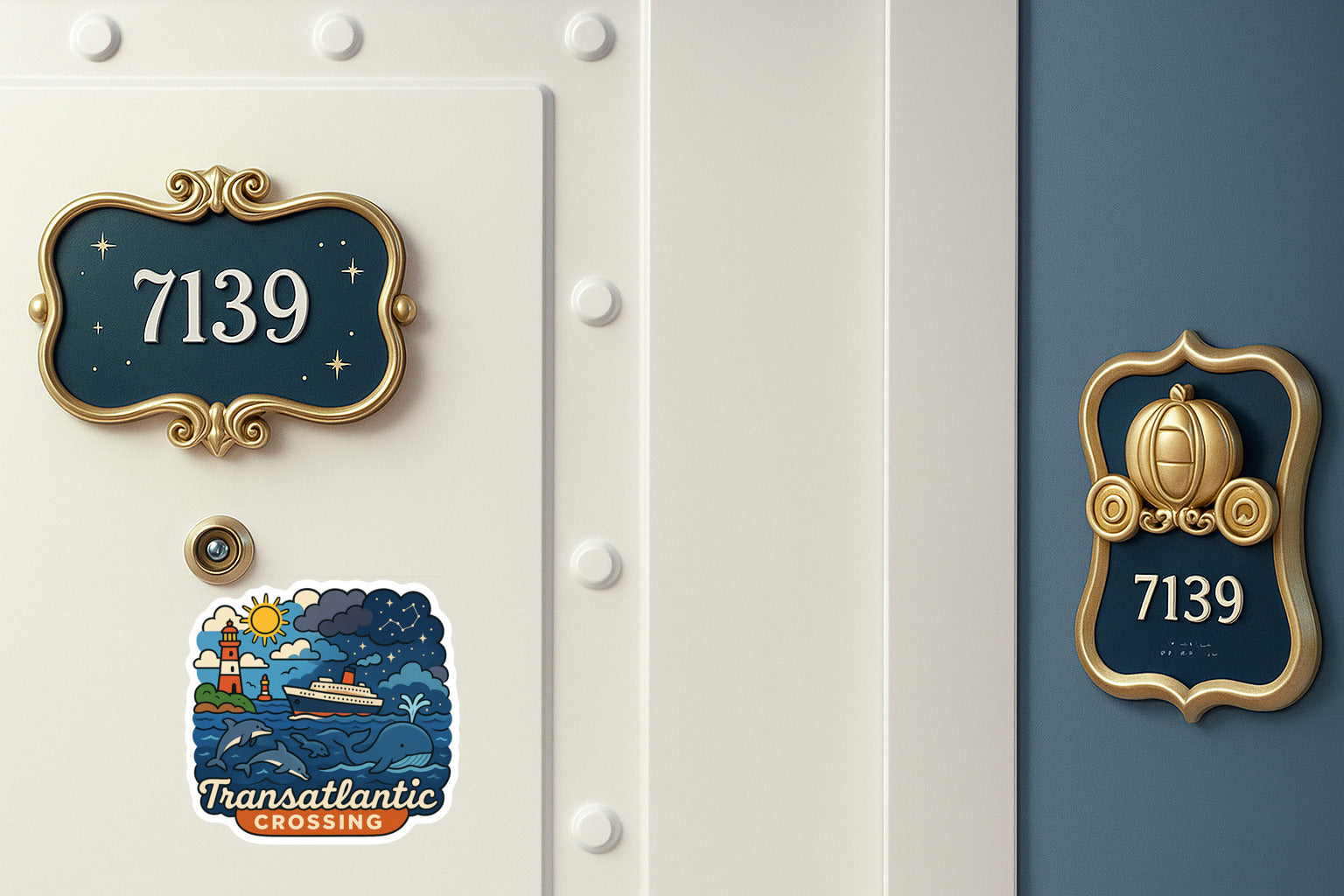 Transatlantic Crossing - Door Style 2 Mockup