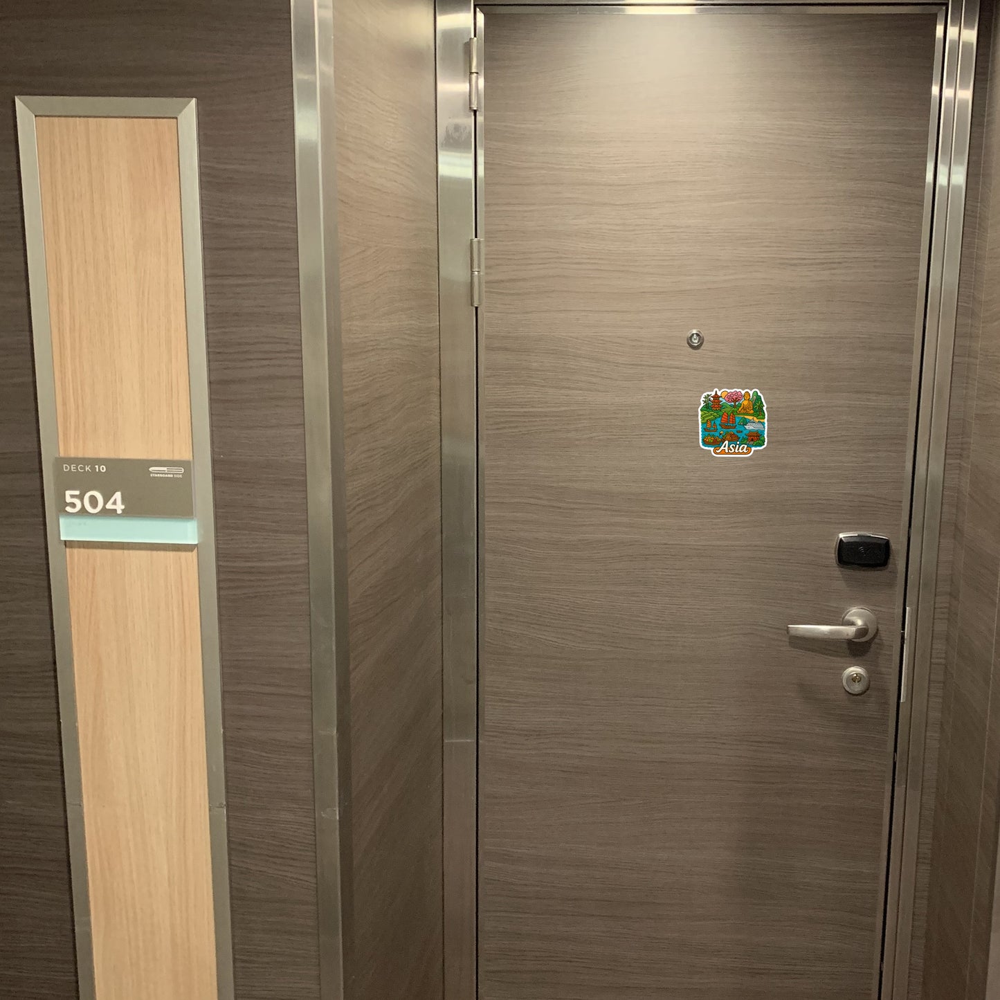 Exotic Asia Pacific - Door Style Mockup