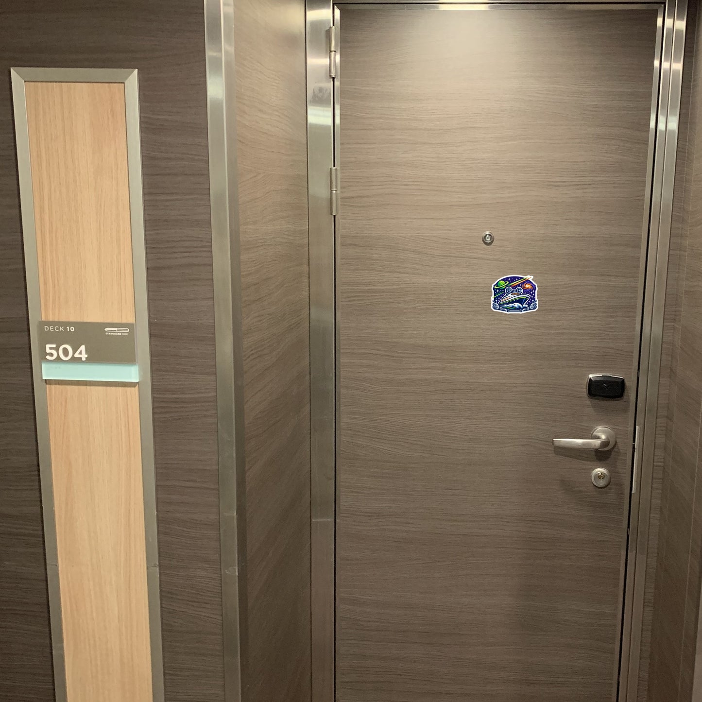 Space Ranger Cruise - Door Style Mockup