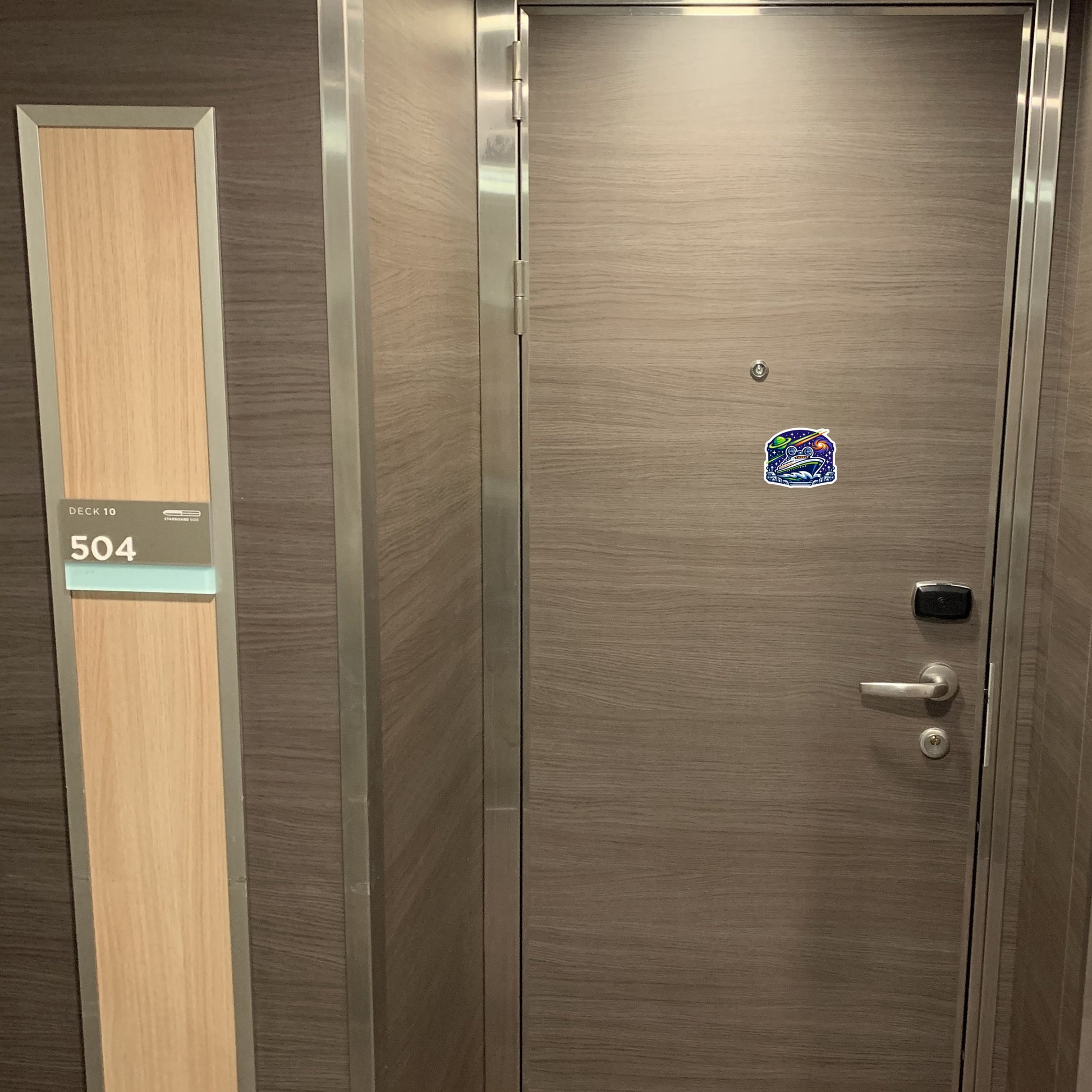 Space Ranger Cruise - Door Style Mockup