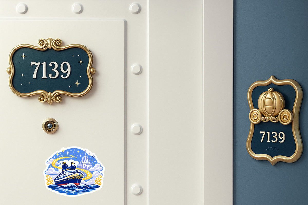 Magical Castle Voyage - Door Style 2 Mockup