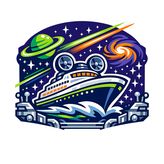 Space Ranger Cruise - Bordered Artwork