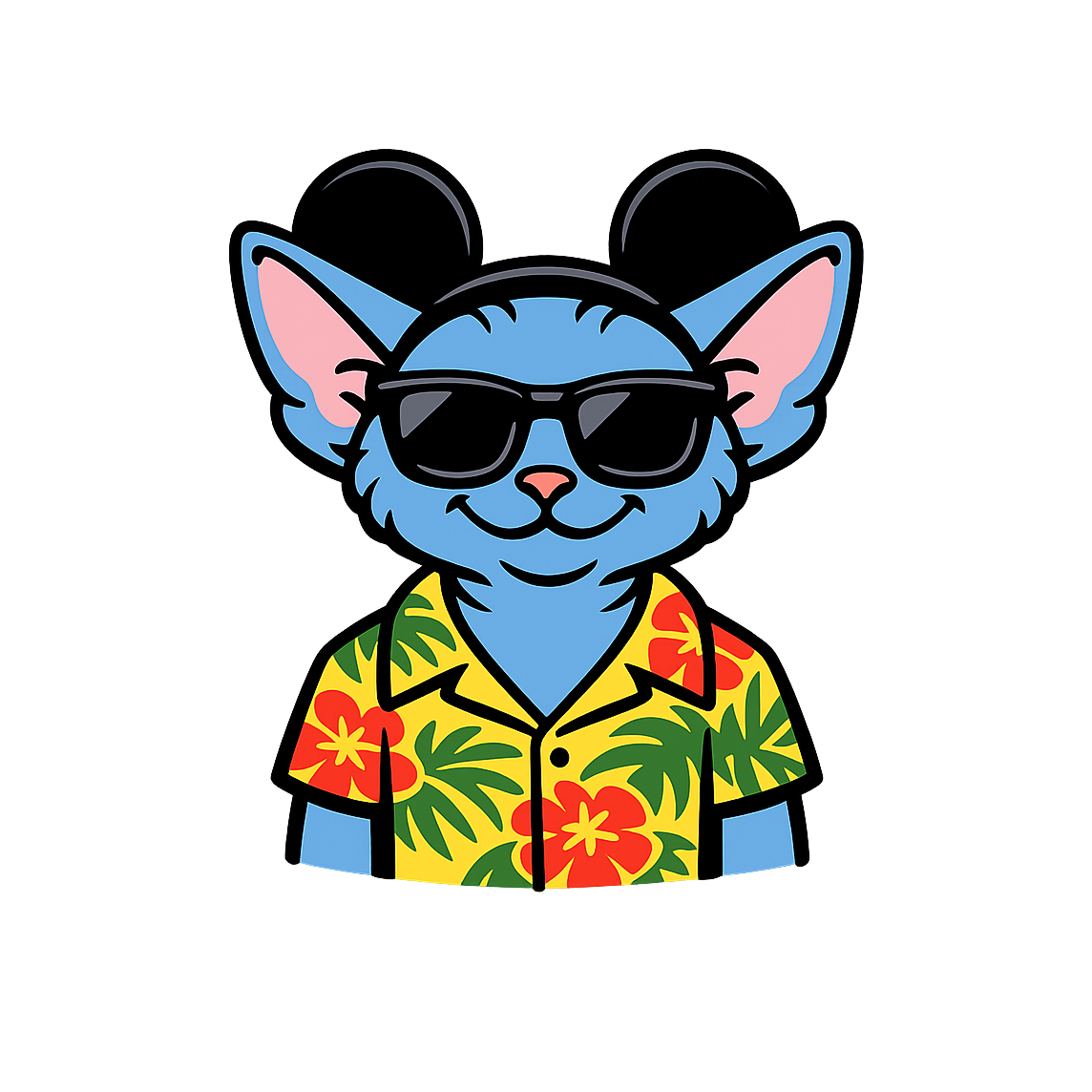 Magic Devon Rex - Bordered Artwork