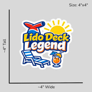 Lido Deck Legend - Size Reference Mockup