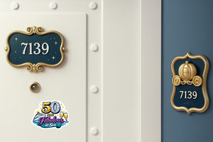 50 and Fabulous at Sea - Door Style 2 Mockup