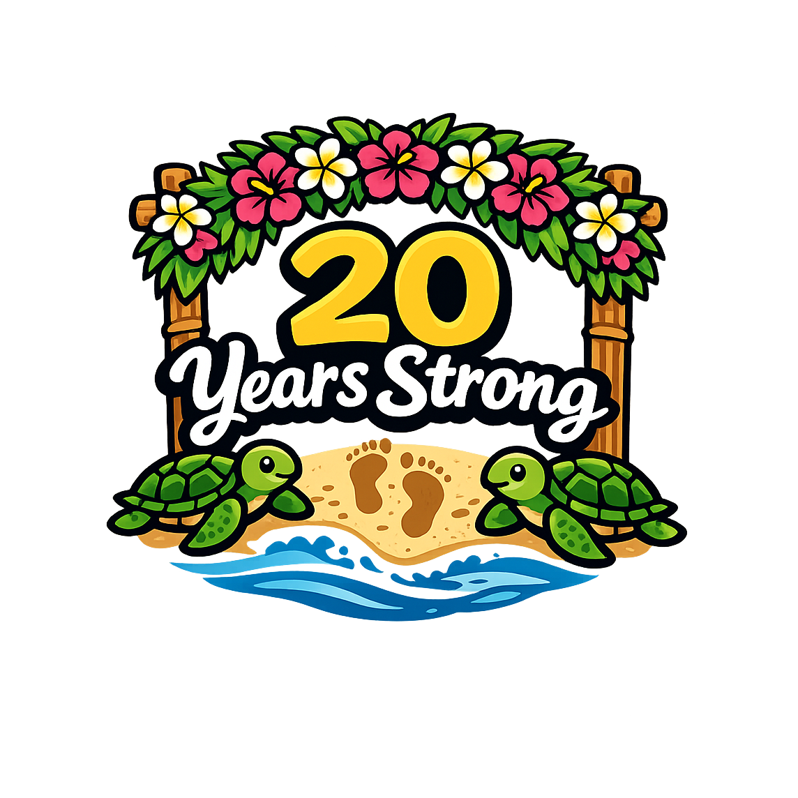 20 Years Strong - Bordered Artwork