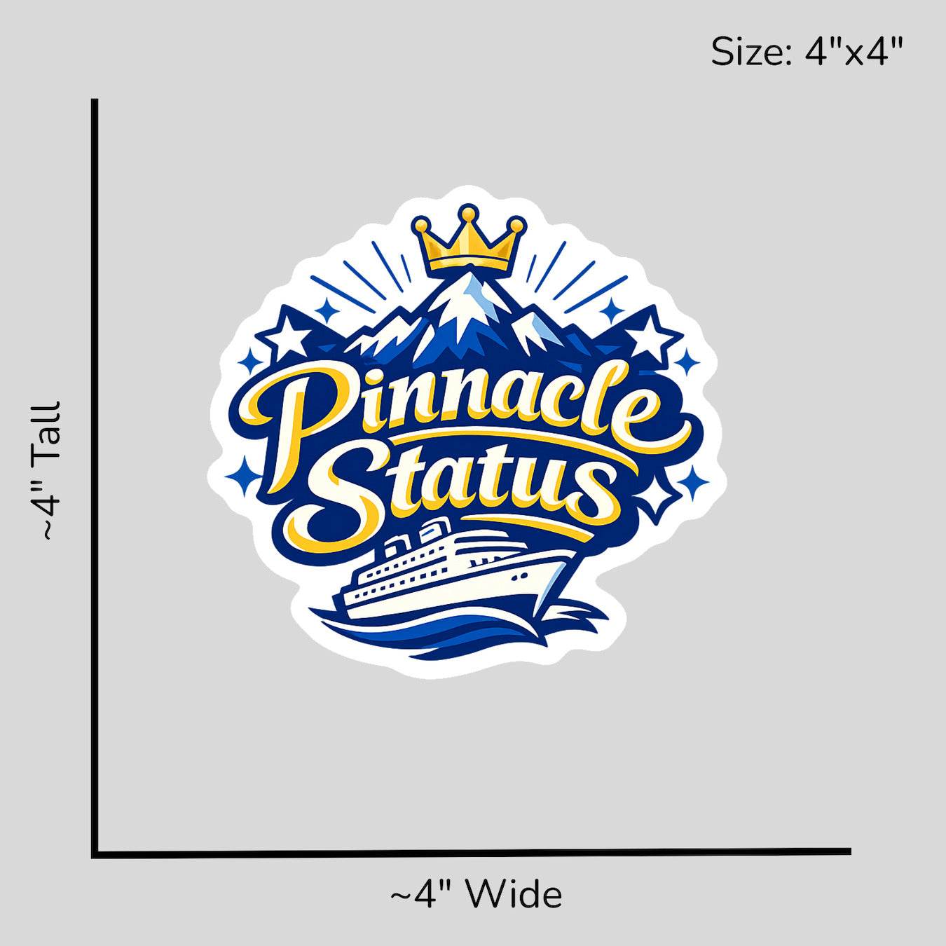 Pinnacle Status - Size Reference Mockup