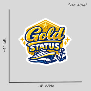 Gold Status Cruiser - Size Reference Mockup