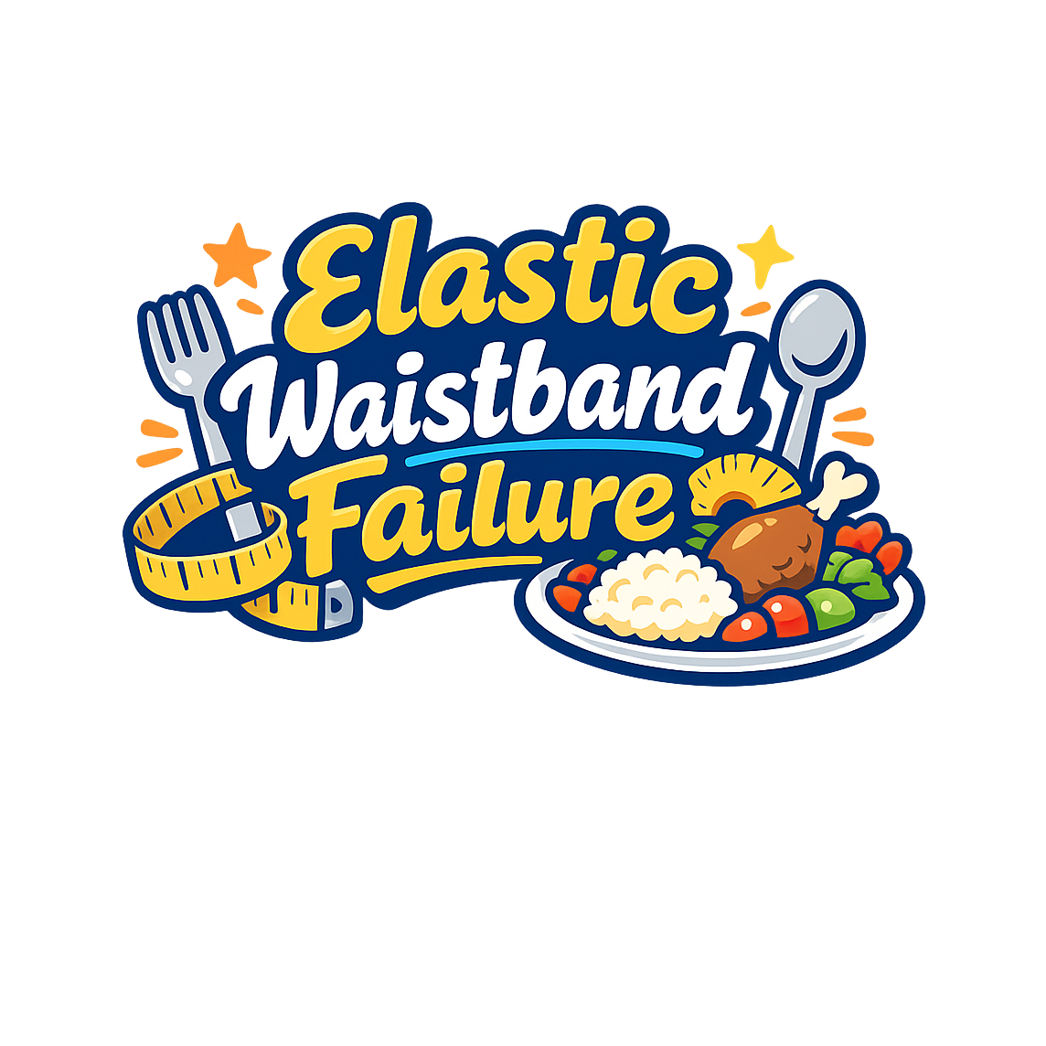 Elastic Waistband Failure - Bordered Artwork