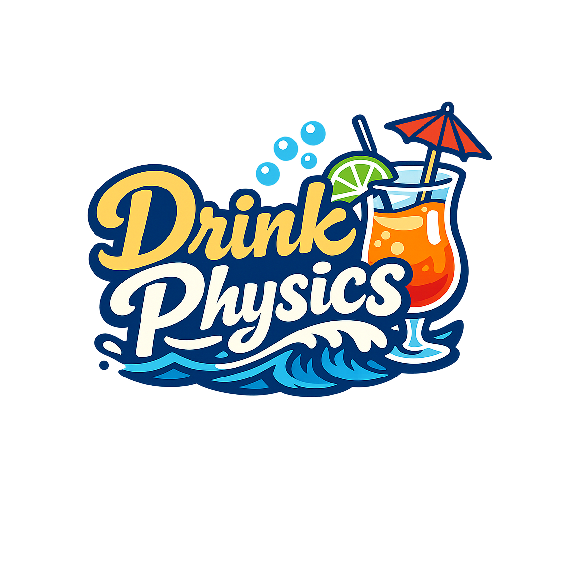 Drink Physics - Bordered Artwork