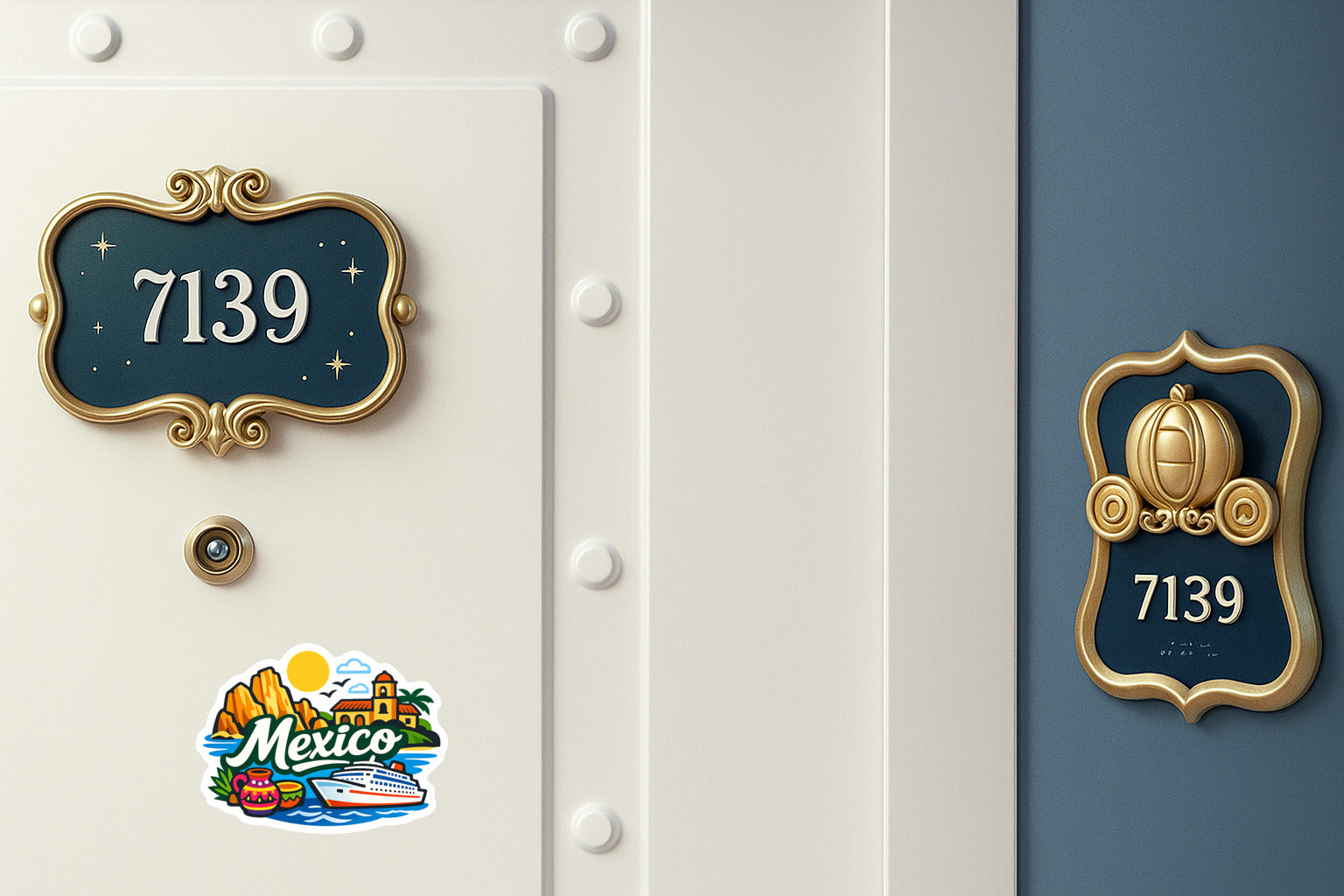 Mexican Riviera Magic - Door Style 2 Mockup