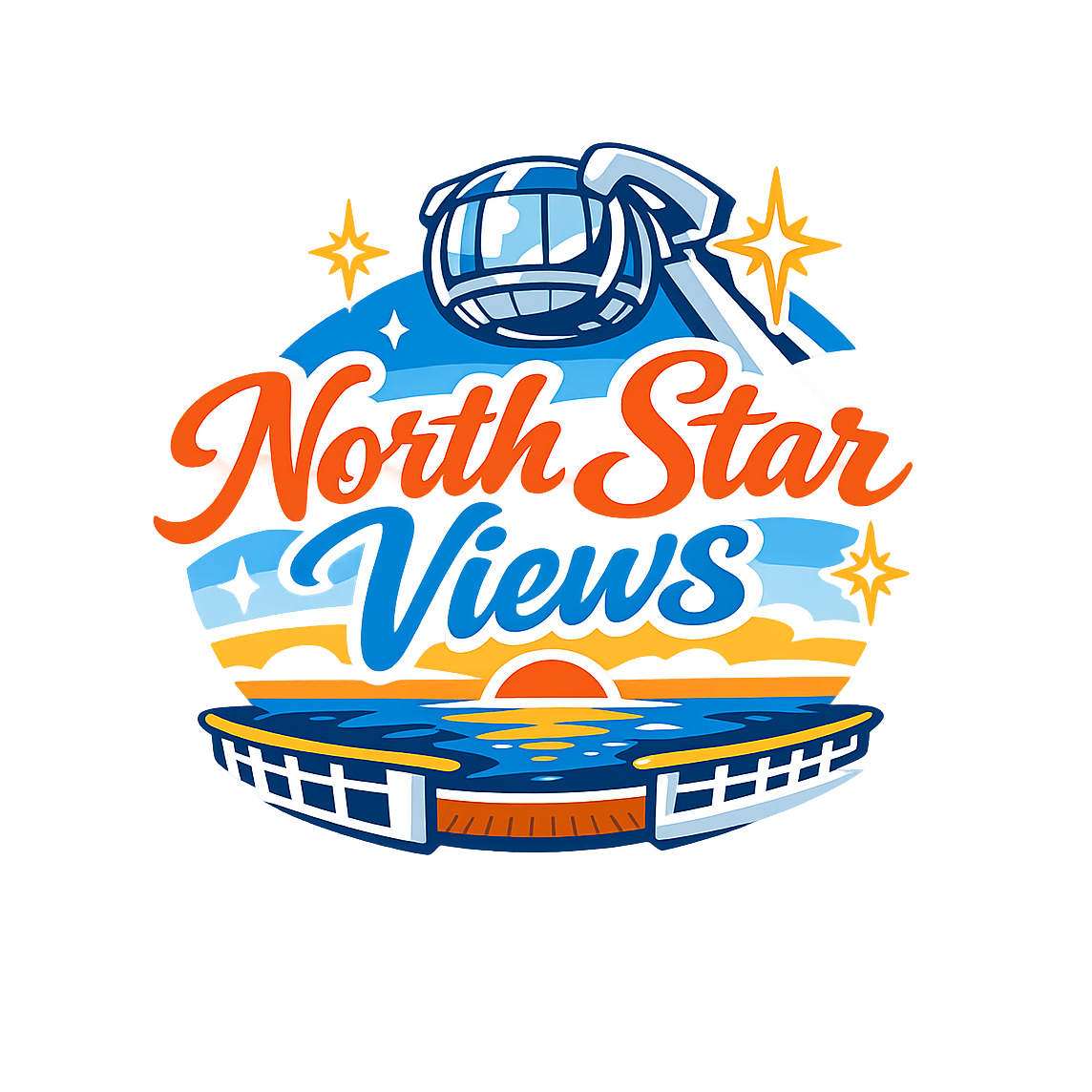 North Star Views - Bordered Artwork